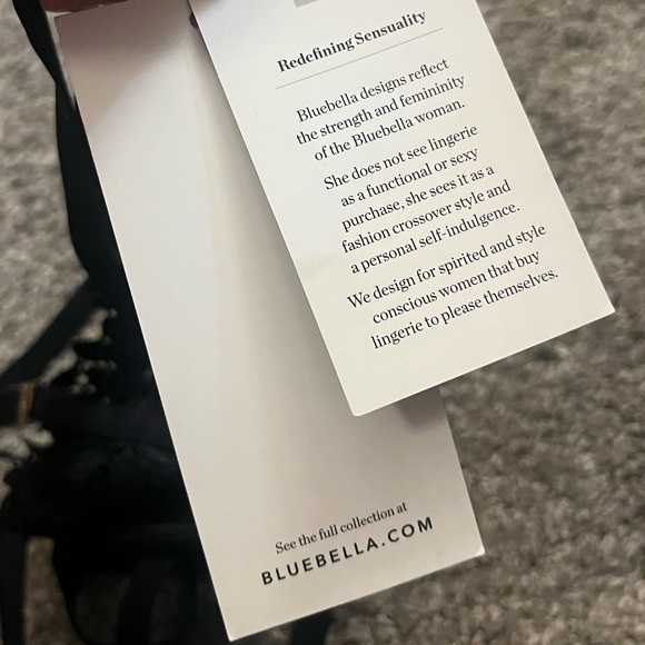 NWT REVOLVE BlueBella Balconette black lace bra - Picture 6 of 7